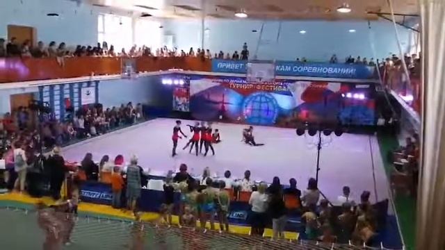 "Фламинго" 12-14 лет. Эстетическая гимнастика. Севастополь смотреть онлайн