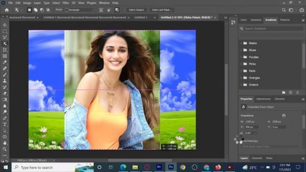 How to adjust the brightness and remove of any image background in photoshop only for BIGNNER Part2