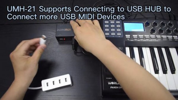 【DOREMiDi】How to Use the New Hi-Speed USB MIDI Host (UMH-21)
