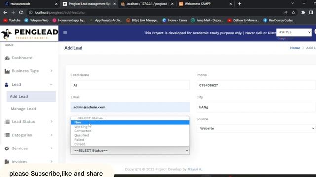 Lead management system php and MySQL 100% free download смотреть онлайн