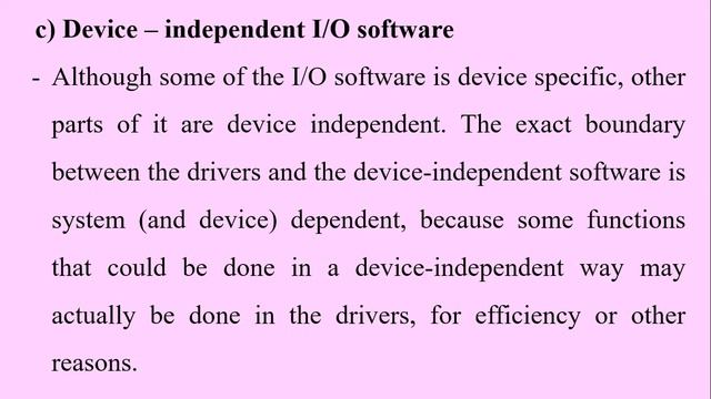 Device I/O Management | Principles of I/O Software смотреть онлайн