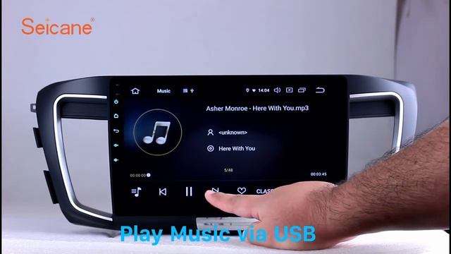 2013 Honda Accord 9 Bluetooth HD Touchscreen GPS Navigation Radio смотреть онлайн
