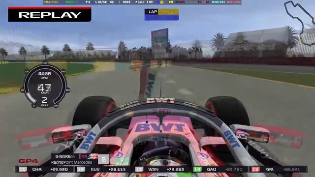 GP4 Offline Championship Season 2020:Round 1:Australian GP Highlights смотреть онлайн