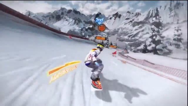 Winter Sports 2010 (PS3) Gameplay: Snowboard Cross смотреть онлайн