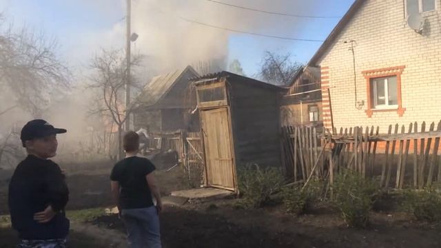 ПОЖАР в Кирсанове смотреть онлайн