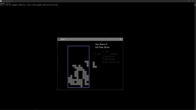 Python Tetris смотреть онлайн