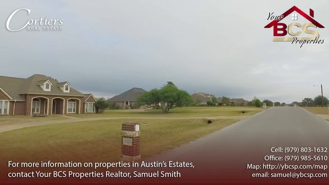 College Station REALTOR® Samuel Smith | Austin's Estates Subdivision Tour | Live In College Station смотреть онлайн