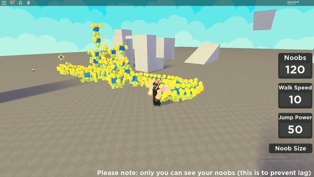 Noob Train (Wierd Roblox Game) смотреть онлайн