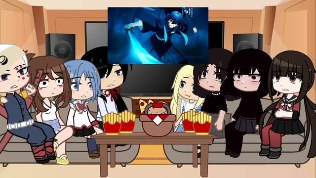 「CHARACTERS REACT TO EACH OTHER」// PART 3/8: Demon Slayer: Kimetsu no Yaiba // VXRONACA смотреть онлайн