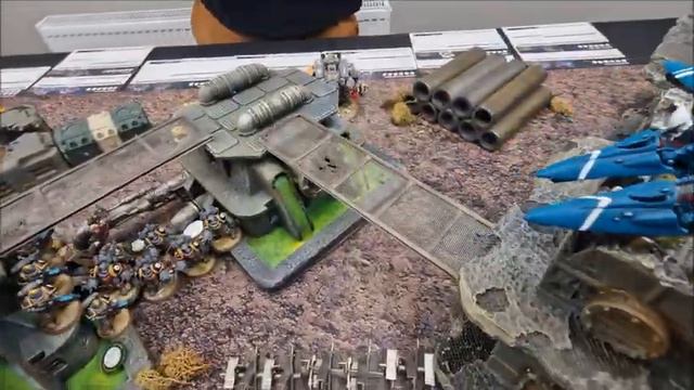10th Edition Eldar vs Space Marines Red Scopions Warhammer 40K Battle Report 2000pts смотреть онлайн