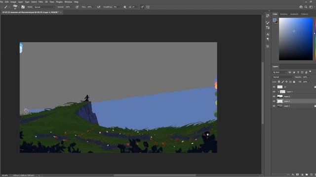 "Master the Art of Landscape Digital Painting in Photoshop with These Pro Tips" смотреть онлайн