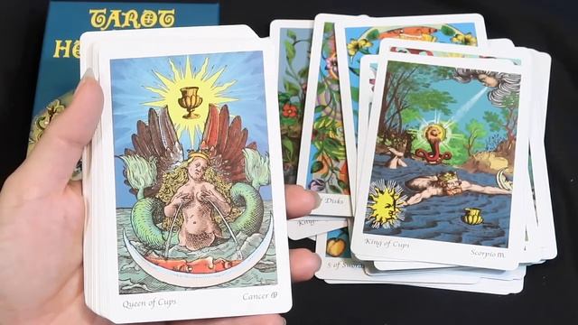 Tarot of the Holy Light: Flip Through and First Impressions смотреть онлайн