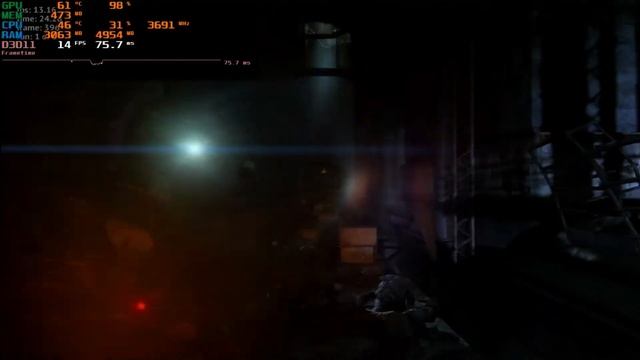 Palit 8600 GT 512MB TEST Metro 2033 REDUX [Low] смотреть онлайн