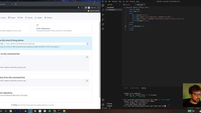 GitHub'a Proje Yükleme: Repository Oluşturma, Commit Atma ve Push Etme İşlemleri смотреть онлайн
