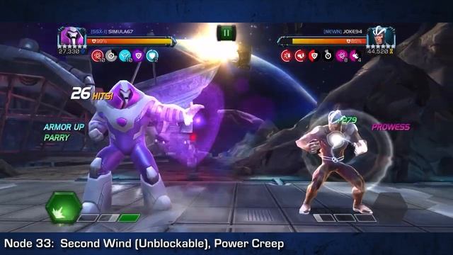 Carl vs. Node 43 Kate Bishop | Season 41, War 4 | SSx vs. NewN смотреть онлайн