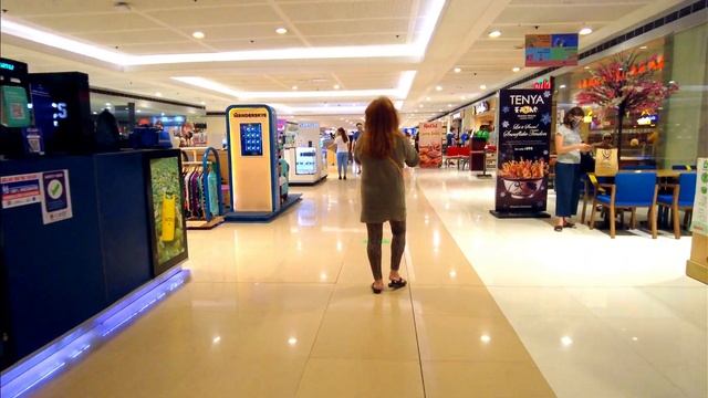 [4K] SM Megamall Christmas Walk ?- Ortigas Center Manila ?? - New Normal Walking Tour