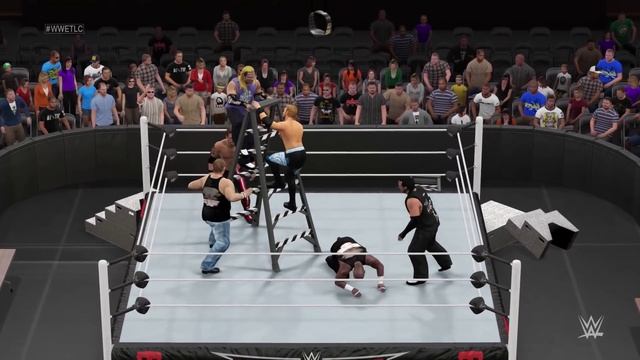 WWE 2K15 MOD: Three Team TLC Match смотреть онлайн
