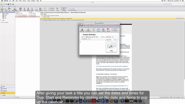 Create a task for Mac Outlook Client '11 смотреть онлайн