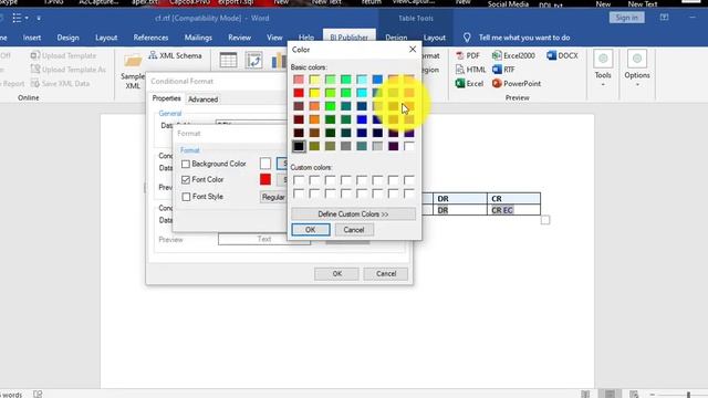 BI Publisher-Conditional Formatting Microsoft Word templates|Oracle Apex Tutorial Lecture 32| Part смотреть онлайн