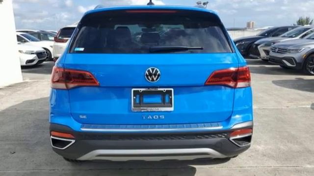 New 2024 Volkswagen Taos Doral, FL #RM039892A смотреть онлайн