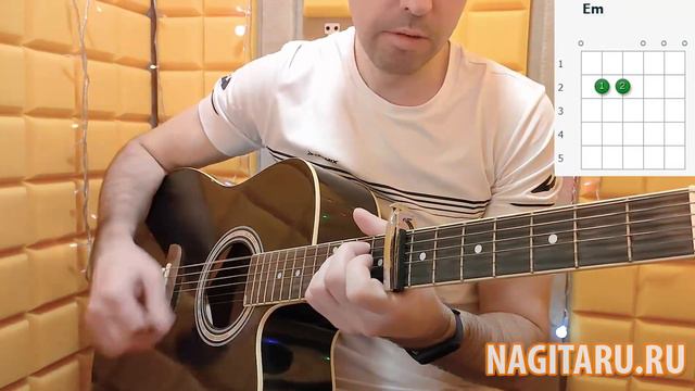 Максим - "ОТПУСКАЮ". На простых аккордах. Песни под гитару - Nagitaru.ru смотреть онлайн