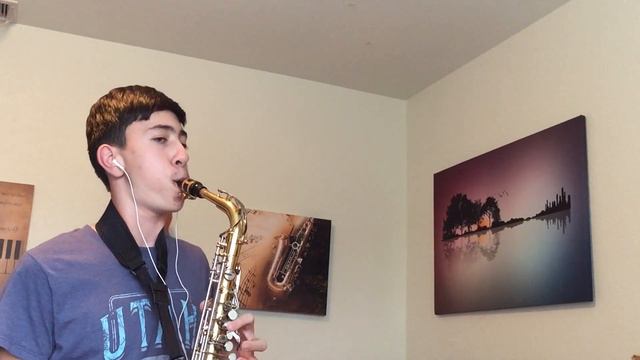 Somewhere Over The Rainbow Saxophone Cover смотреть онлайн