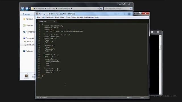 Using Bower (for front-end packages) смотреть онлайн