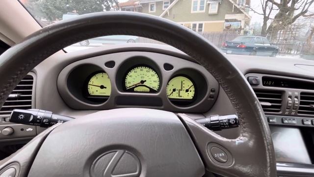 1999 Lexus GS400 Cold Start 14 Degrees смотреть онлайн