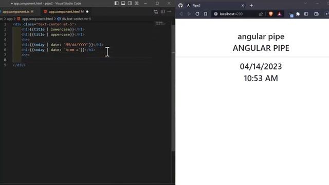 Angular Pipes: Simplifying Data Manipulation | Angular Pipe Tutorial смотреть онлайн
