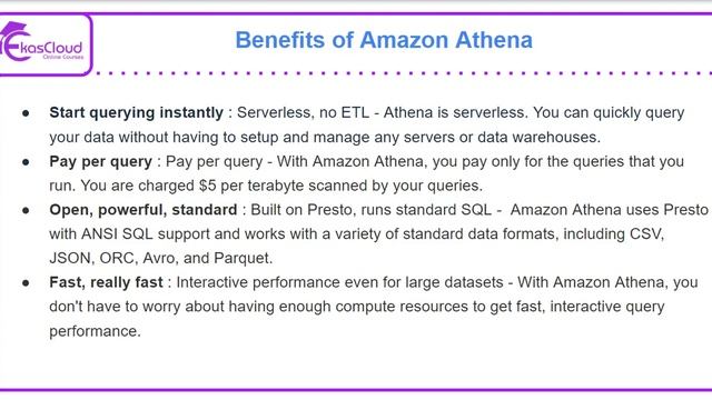 #AWS Athena | Ekascloud | English смотреть онлайн