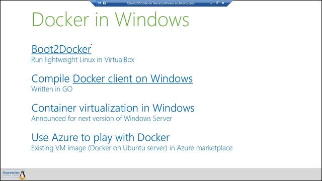 Linux und Docker auf Microsoft Azure смотреть онлайн