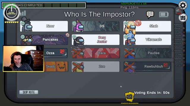 Town of Us! - Modded Among Us w/ FF! смотреть онлайн