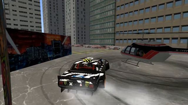 Ken Block drifting the Tokyo Drift parking lot | Ford Mustang Hoonicorn | Assetto Corsa смотреть онлайн