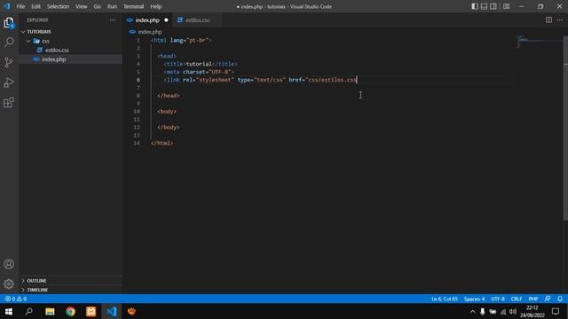 COMO LINKAR ARQUIVO EXTERNO DO CSS NO HTML смотреть онлайн