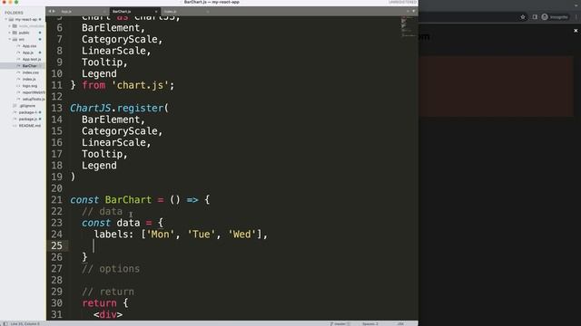 React Chart JS Bar Chart in Chart JS 4 смотреть онлайн