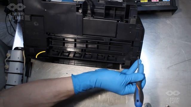 Промывка принтера Epson L120 сервисной жидкостью InkTime. смотреть онлайн