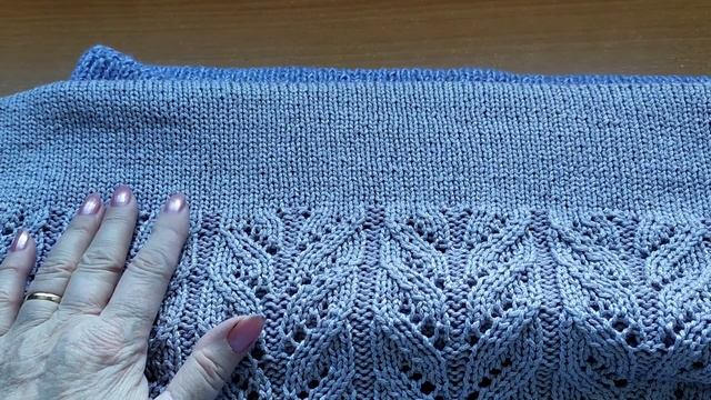 ЮБКА К ЖИЛЕТУ СПИЦАМИ.ДЛЯ СОЛИДНЫХ ДАМ.САЛФЕТКА К СКАТЕРТИ. смотреть онлайн