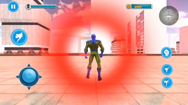 Flying Spider Hero City Battle | Spider Superhero Vs Spider Villains - Android GamePlay смотреть онлайн