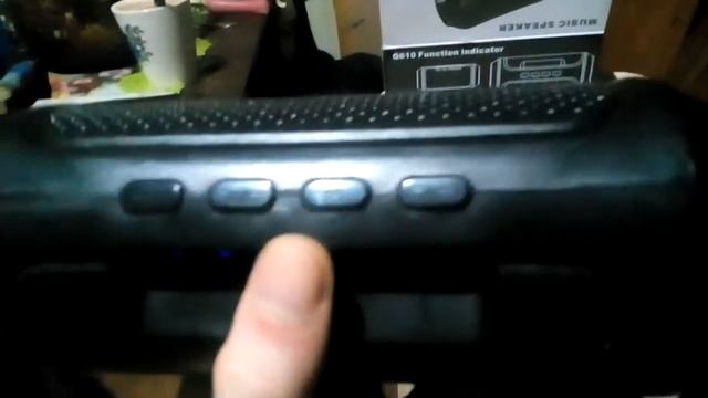 Портативная bluetooth MP3 колонка SPS Q610 смотреть онлайн
