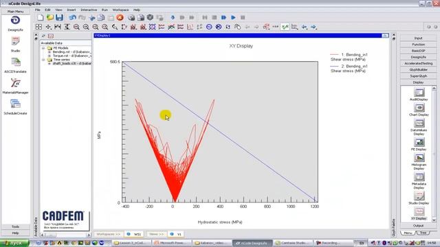 Анализ усталостной долговечности деталей в Ansys nCode DesignLife ч.3 смотреть онлайн