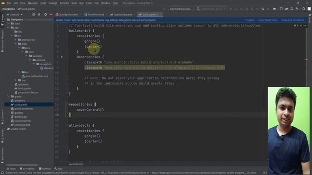 Class 40 - Importing Navigation App | Android App Development Complete Course In Hindi смотреть онлайн