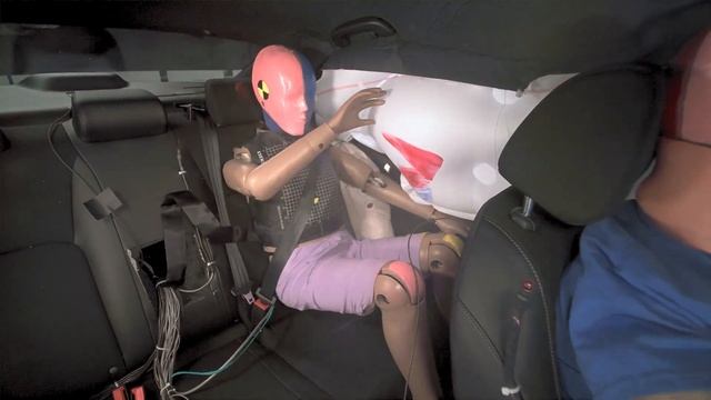2022 Honda Civic sedan updated moderate overlap IIHS crash test смотреть онлайн