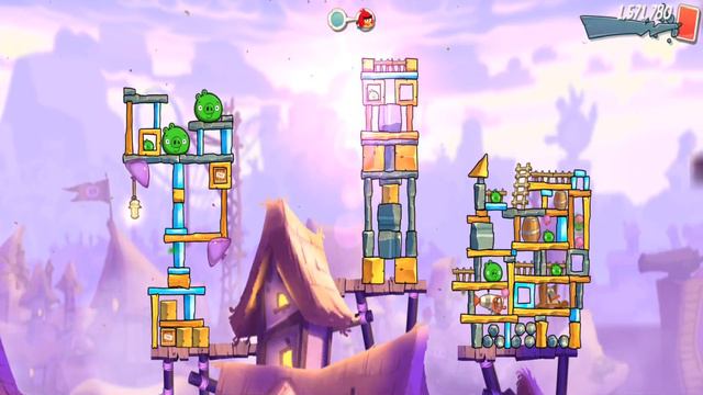 Sidtastic Plays Angry Birds 2 Gameplay Part 7 - Level 31 To 35 смотреть онлайн