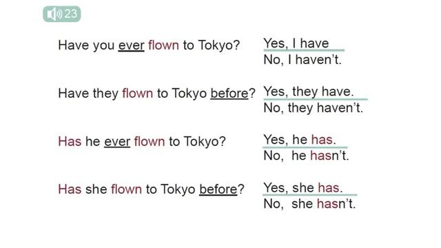 English Only! Present Perfect Comparison! Practice your English Pronunciation EK【#304】 смотреть онлайн