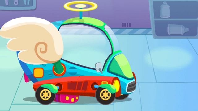 Baby Panda Car Mechanic Open an Auto Repair Shop and Learn more about Cars! | part 5 смотреть онлайн