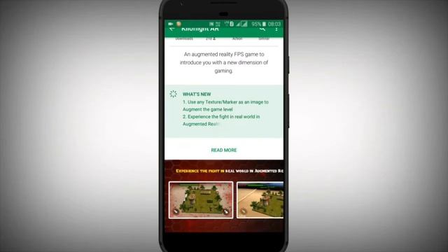 AR 3D Shooting Game for android | AR experience with Kiloflight смотреть онлайн