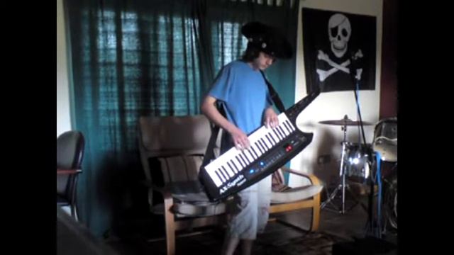 Alestorm - Nancy the tavern wench cover (Ax synth) смотреть онлайн