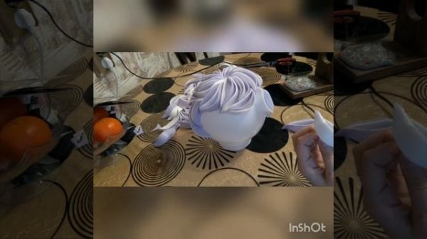 Мастер класс. Светильник ЗЕФИРКА.  Master Class    ZEFIRKA lamp