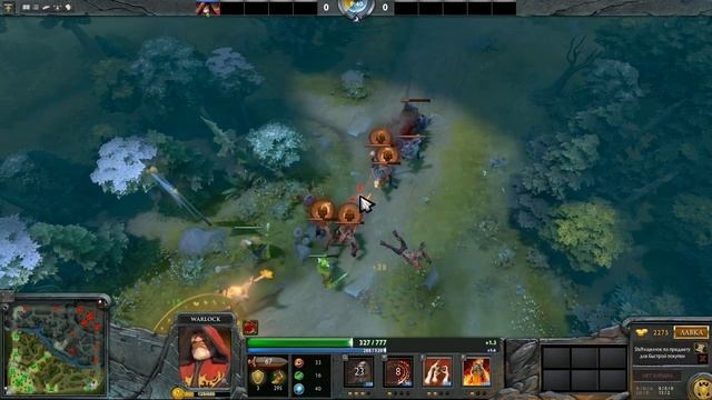 Dota 2: Warlock Гайд смотреть онлайн