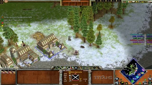 AoT S29, D1, R5 - ADO vs. JSS, Game 2 - Age of Mythology: The Titans Clan League, Season 29 смотреть онлайн